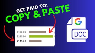 GET PAID TO COPY & PASTE ON GOOGLE DOCS | MAKE MONEY ONLINE FOR BEGINNERS 2023