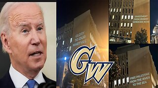WSU students post HORRIFIC Anti-Semitic messages on buildings! Biden BLASTED for being Pro Hamas!