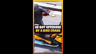 He got offended by a bike crash #gtaclips Ep 591 #gtaonlinepc #gta5
