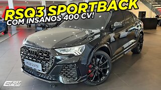 NOVO AUDI RSQ3 SPORTBACK 2.5 TFSI 2021 EM DETALHES