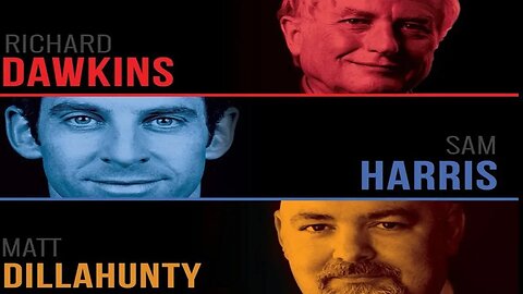 Sam Harris, Richard Dawkins & Matt Dillahunty - London UK