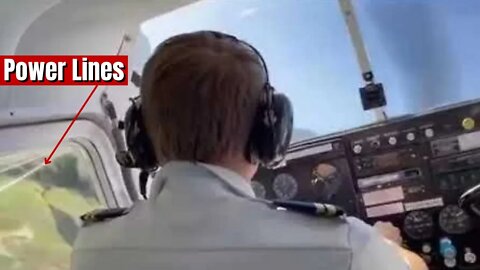 Cessna 172 Hits Powerlines On Takeoff With 4 Souls On Board