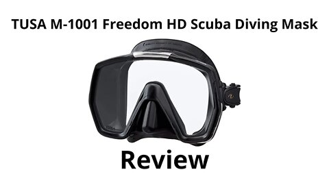 TUSA M 1001 Freedom HD Scuba Diving Mask
