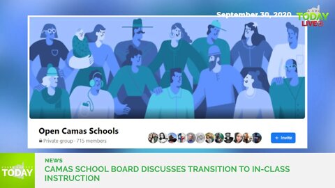 Camas School Board discusses transition to in-class instruction