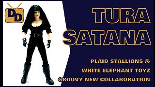 Tura Satana | The New Plaid Stallion & White Elephant Toyz' Toy Collaboration