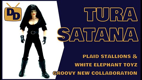 Tura Satana | The New Plaid Stallion & White Elephant Toyz' Toy Collaboration