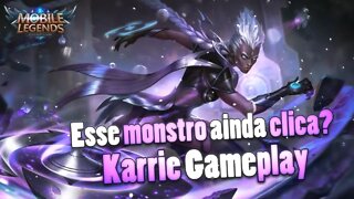 Karrie ainda CLICA? • Caímos contra o ZIKZIRA | Mobile Legends