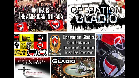 THE GLOBALIST ANTIFA AMERICAN GLADIO RATLINE OF SUBVERSION AMERICAN INSURRECTION