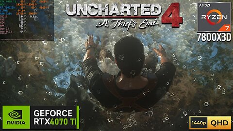 UNCHARTED 4: A THIEF'S END | RTX 4070 Ti