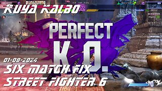 Kuya Kalbo Six Match Fix with Chun Li on Street Fighter 6 as Puyat 01-08-2024.