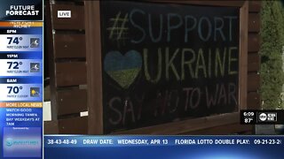 Russian restaurant supports Ukraine