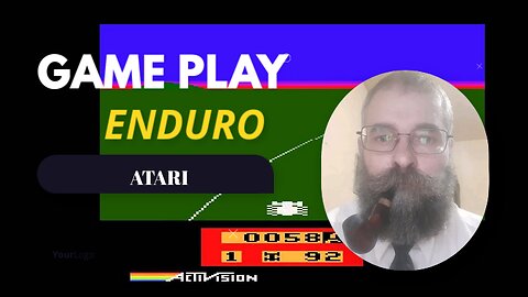 12 - GAMEPLAY ENDURO ATARI