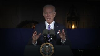 Hard Working White Supremacy Warrior Joe Biden gives Juneteenth Speech