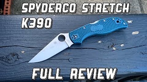 Spyderco Stretch (Straight Spine K390): Full Review