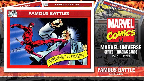 Marvel Famous Battle: Daredevil vs Kingpin!
