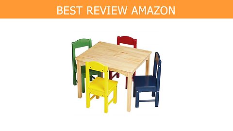 AmazonBasics Table Natural Assorted Chairs Review