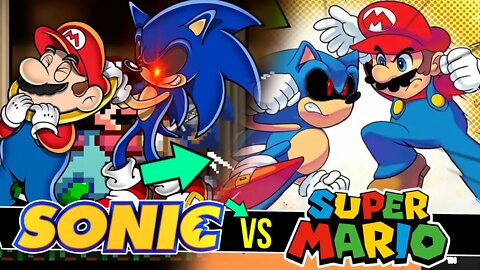 Quando Mario venceu o Sonic exe | Mario vs Sonic.exe 2 #shorts