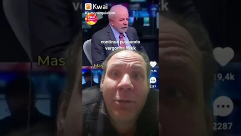 Lula passou a maior vergonha da sua vida na sabatina da CNN de Willian Waack