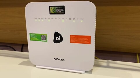 Alterar rede sem fio modem Nokia G-140W-H | Oi Fibra