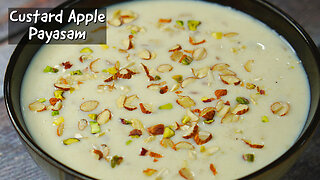 How to Make Custard Apple Payasam (Sitaphal Kheer)