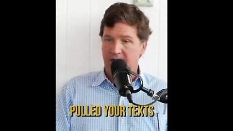 Reminder: In The Past, Tucker Was Spied On And Prevented From Interviewing Putin