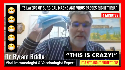 VIROLOGIST REVEALING THE TRUTH ABOUT MASKS- “IT’S NOT ABOUT SAFETY!”