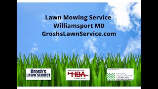 Lawn Mowing Service Williamsport MD Video