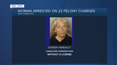 Woman who used deceased husband’s contractor license arrested on felony charges