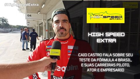 CAIO CASTRO FALA SOBRE SEU TESTE DA FÓRMULA 4 BRASIL, E SUAS CARREIRAS PILOTO, ATOR E EMPRESARIO