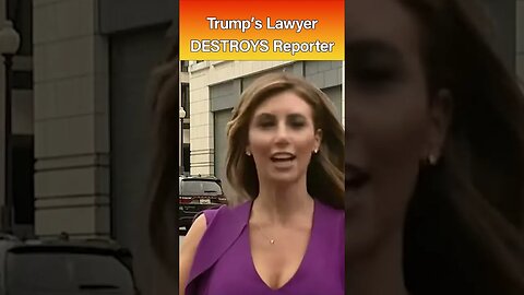Trump's Lawyer vs Woke Reporter