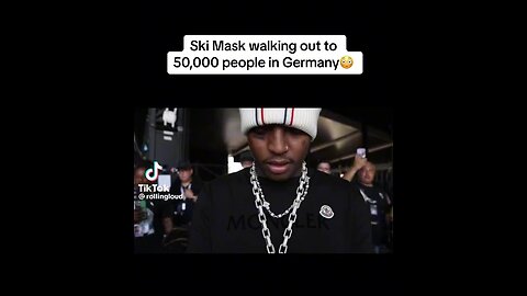 Ski Mask Walking out to 50,000 People🤯