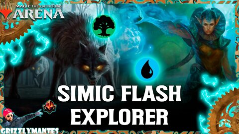 🟢🔵SIMIC FLASH🔵🟢|| Streets of New Capenna || [MTG Arena] Bo1 Blue Green Explorer Control Mythic Deck