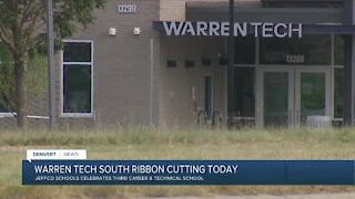 Warren Tech South ribbon cutting
