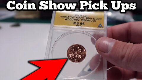 COIN SHOW PICKUPS for COIN COLLECTION! Silver Coins and Mint Error Coins!