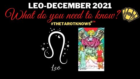 🔮LEO: FATE IS BRINGING YOUR NEW LOVE & GOOD FORTUNE! Out with the old in with the new #leodecember21