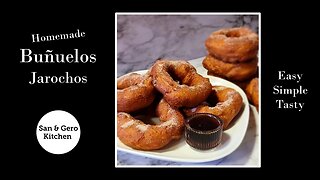Homemade Buñuelos Jarochos (Donuts) Recipe