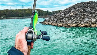 Fishing BIG Swimbaits for GIANT River Bass!