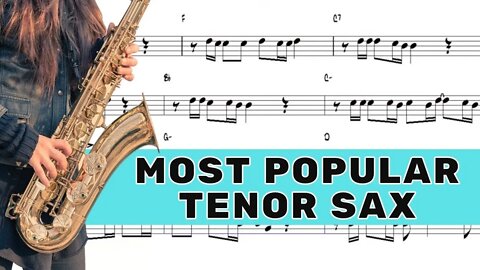 Most Popular Tenor Sax Sheet Music - 2021