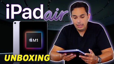 Unboxing iPad Air 5º geração com M1! Melhor iPad de todos os tempos.