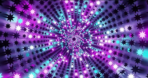 👍 VJ LOOP NEON 4k free [screensaver neon tunnel with stars]