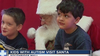 "Sensory-friendly Santa" helps children with autism and other special needs
