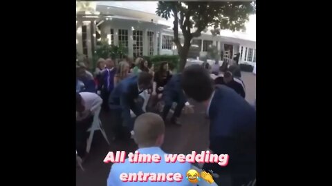 Dopest Wedding Intro Ever 💍🏀💍 #shorts #viral