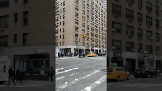 East 56th Street and Lexington Avenue in New York City 2021.