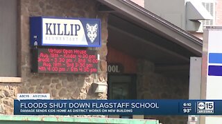 Floods shut down Flagstaff school