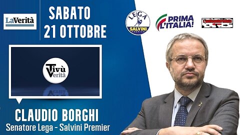 🔴 Borgonovo affronta, con il Sen. Claudio Borghi, temi, novità e problemi della Manovra finanziaria.