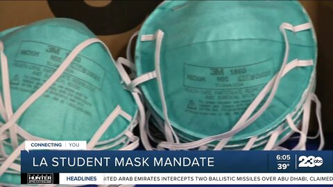 L.A. schools to require students to wear non-cloth face masks