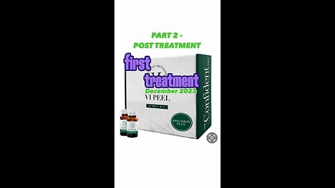 First VI Peel Treatment - Part 2 Post Treatment