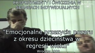 REGRESJA WIEKU- ODBLOKOWANIE PAMIĘCI Z OKRESU DZIECIŃSTWA- EKSPERYMENTY I ĆWICZENIA /2008 ©TV- IMAGO