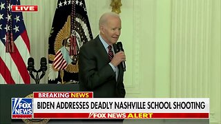 Biden addresses the deadly Nashville school shooting