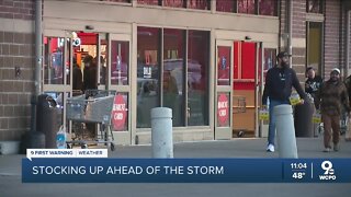 Tri-State residents stocking up on groceries ahead of potential storm